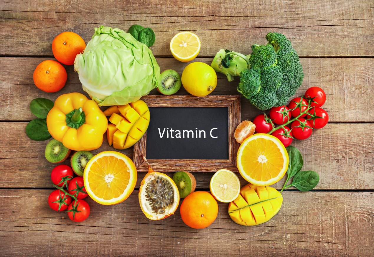 High vitamin C sources assortment