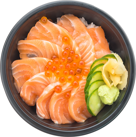 salmon rice - Japanese food